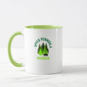 Michigan Upper Peninsula Ville d'origine Café Mug