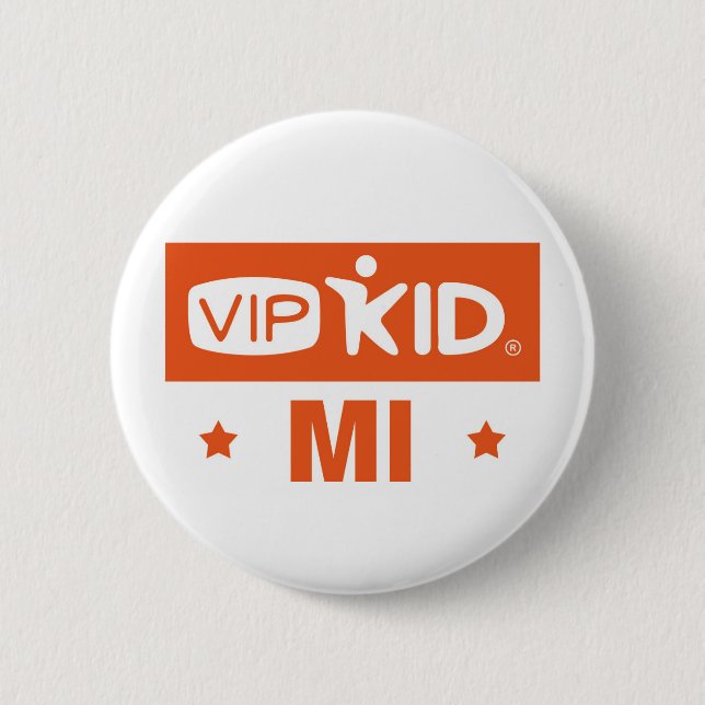 Michigan VIPKID Button (Front)