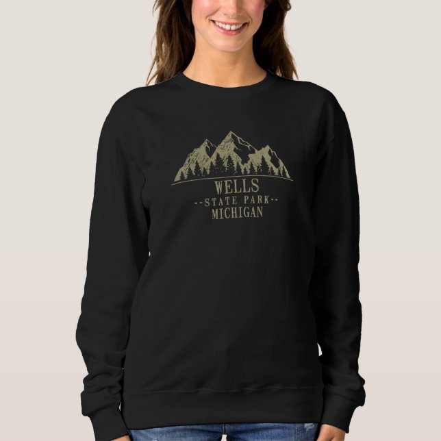 Michigan Wells State Park Sweatshirt (Front)