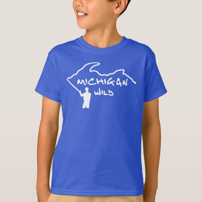 Michigan Wild Logo Enfants T-Shirt (Devant)
