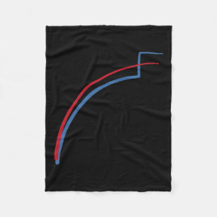 Michigan Wisconsin Trump Vs Biden Voting Count Spi Fleece Blanket