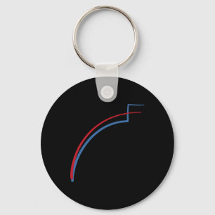 Michigan Wisconsin Trump Vs Biden Voting Count Spi Keychain