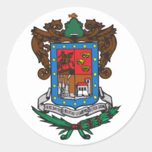Michoacan, Mexico Classic Round Sticker