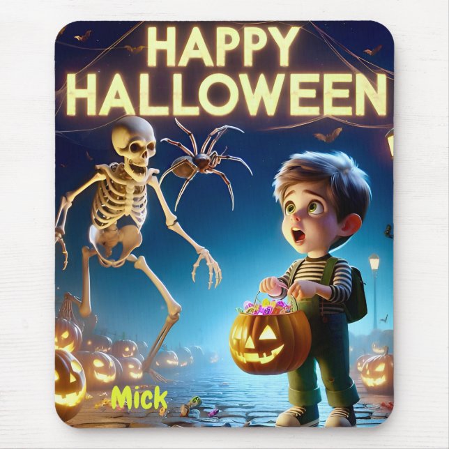 MICK ~ Happy Halloween ~ Mousepad (Front)