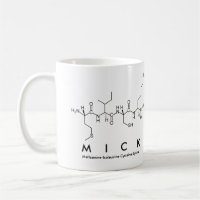 Mick peptide name mug