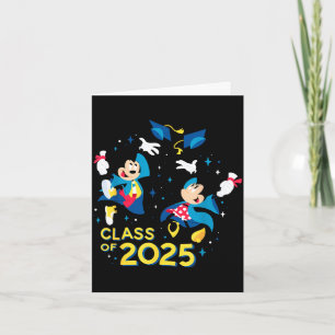 Mickey &amp; minnie mouse graduation class of 2025 card