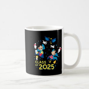 Mickey & minnie mouse graduation class of 2025 coffee mug