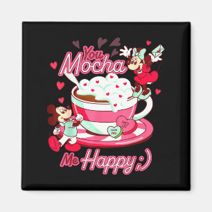 Mickey Amp Minnie Valentines Day You Mocha Me H Magnet