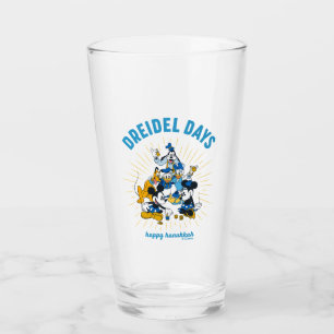 Mickey and Friends   Dreidel Days Glass