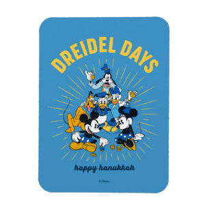 Mickey and Friends   Dreidel Days Magnet