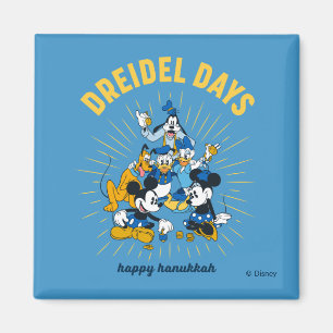 Mickey and Friends Dreidel Days Magnet