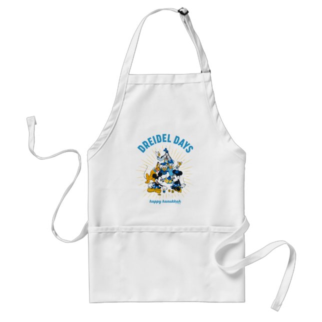 Mickey and Friends | Dreidel Days Standard Apron (Front)
