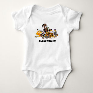 Mickey and Friends Dressed up for Halloween Baby Bodysuit