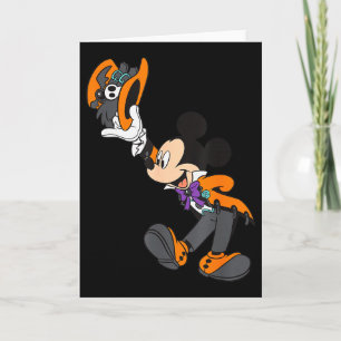 Mickey And Friends Halloween Costume Card