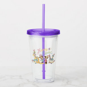 Mickey and Friends   Happy Easter Acrylic Tumbler
