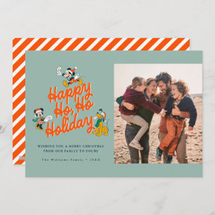 Mickey and Friends Happy Holiday Photo