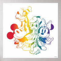 Mickey and Friends Happy Rainbow