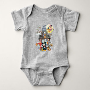 Mickey and Friends Haunted House Baby Bodysuit