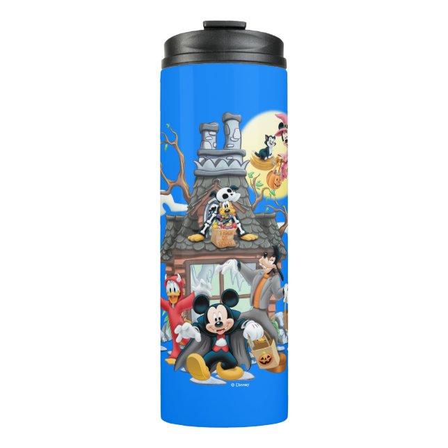 Mickey and Friends Haunted House Thermal Tumbler (Front)
