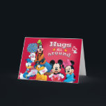 Mickey and Friends Hugs All Around Card<br><div class="desc">Our Disney Valentine's Day Cards feature our favourite characters with fun editorial and graphics to make the occasion extra special! They're perfect for kids to pass out to classmates and teachers at school! You can even customize the cards with text and name. Get Valentine's Day started right with cards from...</div>