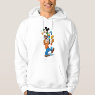 Mickey And Friends   Mickey Decorating The Tree Hoodie