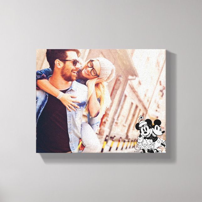Mickey and Minnie - Couple Photo Canvas Print (Front)