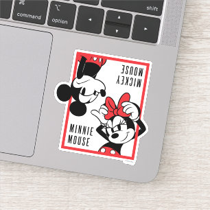Mickey and Minnie   Cute Combo Design
