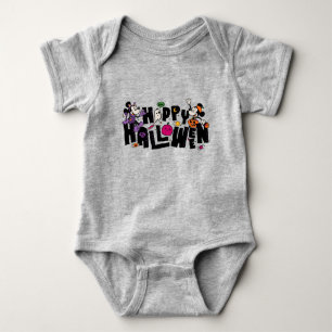 Mickey and Minnie - Happy Halloween Baby Bodysuit