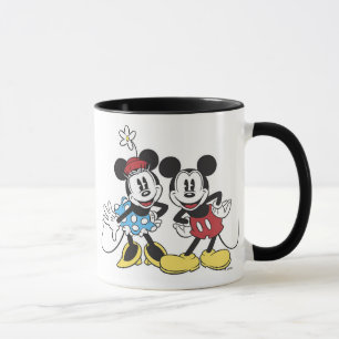 Mickey and Minnie Mouse Mug