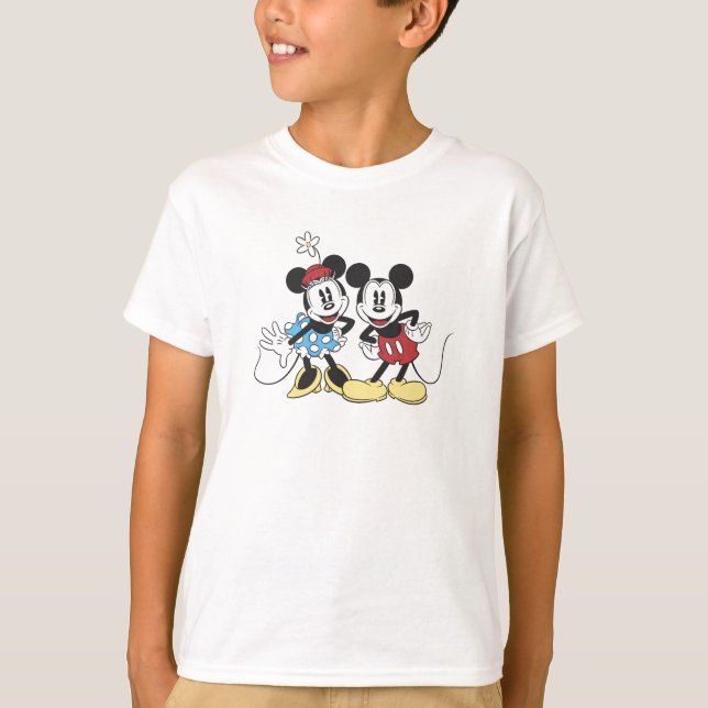 Mickey and Minnie Mouse T-Shirt (Front)