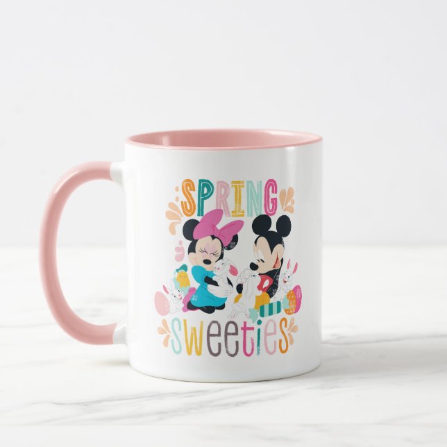 Mickey and Minnie | Spring Sweeties Mug (Left)