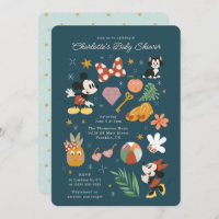Mickey and Minnie Summer Baby Shower