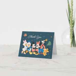 Mickey and Minnie Summer Baby Shower Thank You Card