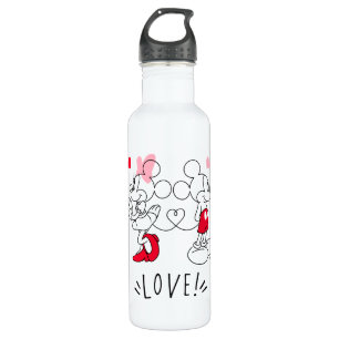 Mickey and Minnie   Valentine's Day Love 710 Ml Water Bottle