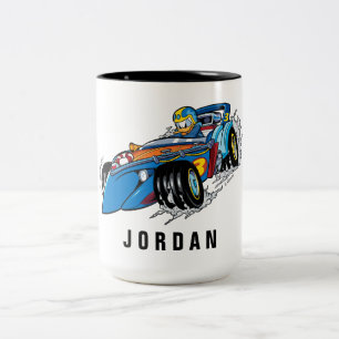 Mickey and the Roadster Racers   Donald Two-Tone Coffee Mug