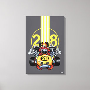 Mickey and the Roadster Racers   Mickey Canvas Print