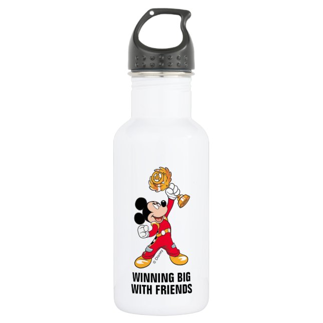 Mickey and the Roadster Racers | Mickey & Trophy 532 Ml Water Bottle (Front)