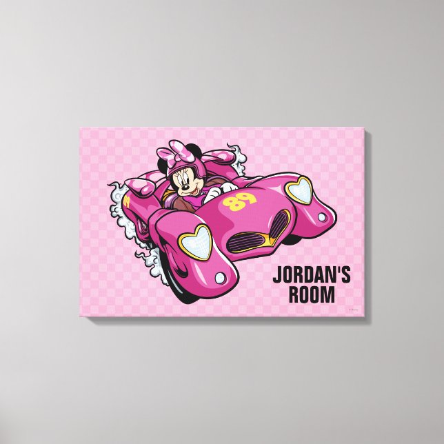 Mickey and the Roadster Racers | Minnie Canvas Print (Front)
