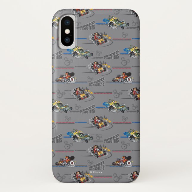 Mickey and the Roadster Racers Pattern Case-Mate iPhone Case (Back)