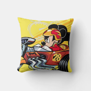 Mickey and the Roadster Racers   Rockin' & Racin' Throw Pillow