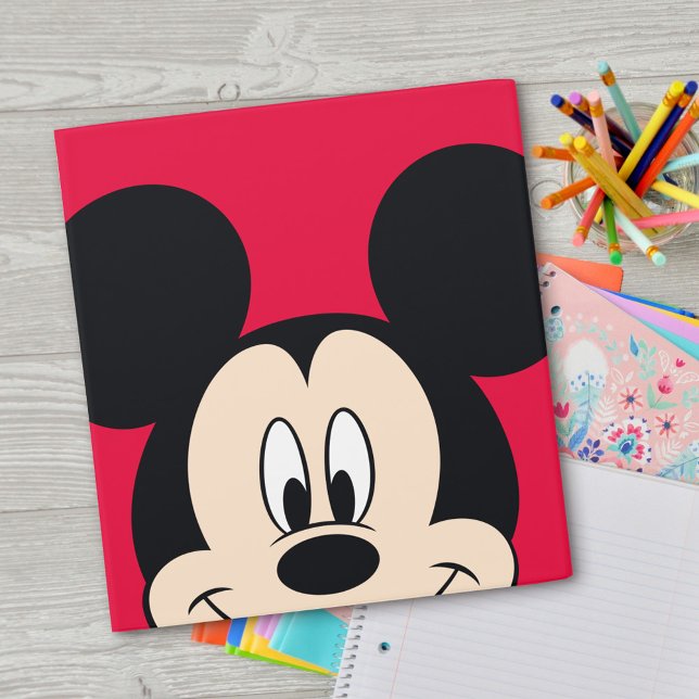 Mickey Binder (Binder on table)