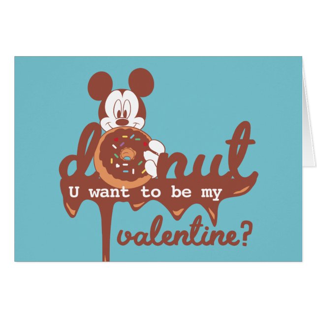 Mickey | Doughnut U Want to be My Valentine? (Front Horizontal)