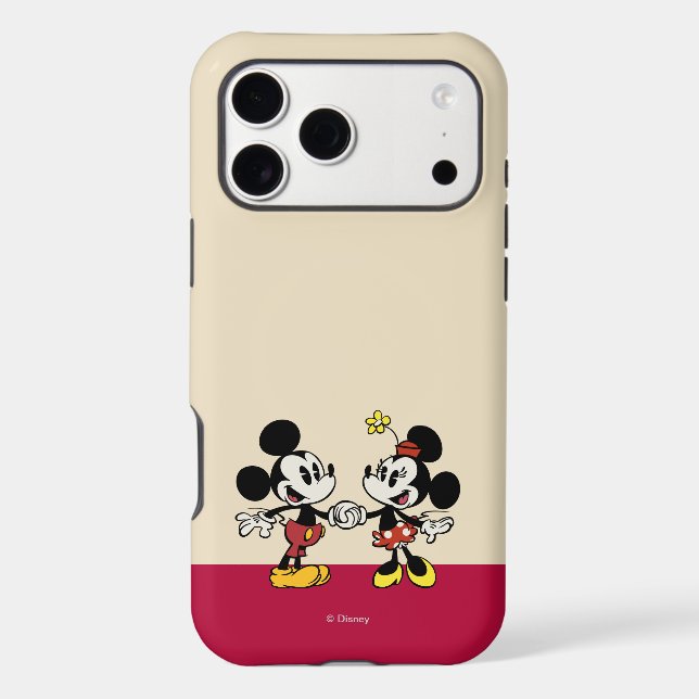 Mickey et Minnie Holding Hands (Verso)