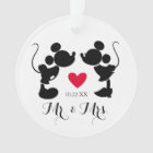 Mickey et Minnie Mariage | Silhouette