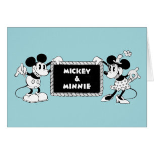 Mickey et Minnie rétro