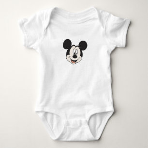 Mickey Face Baby Bodysuit