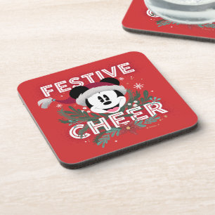 Mickey   Festive Cheer Coaster