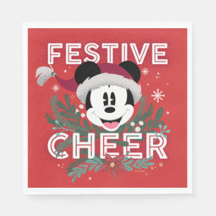 Mickey Festive Cheer Napkin
