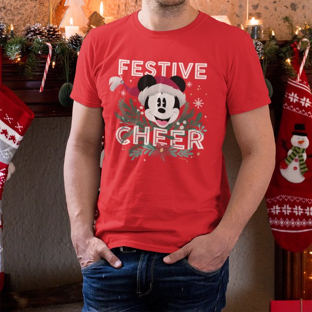 Mickey | Festive Cheer T-Shirt (Creator Uploaded)