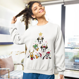 Mickey & Friends Character Christmas Tree Sweatshirt
